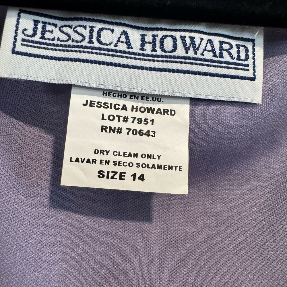Jessica Howard Maxi Floral Sundress V-Neck Short Sleeve Cottage Garden Floral 14 - Picture 6 of 7